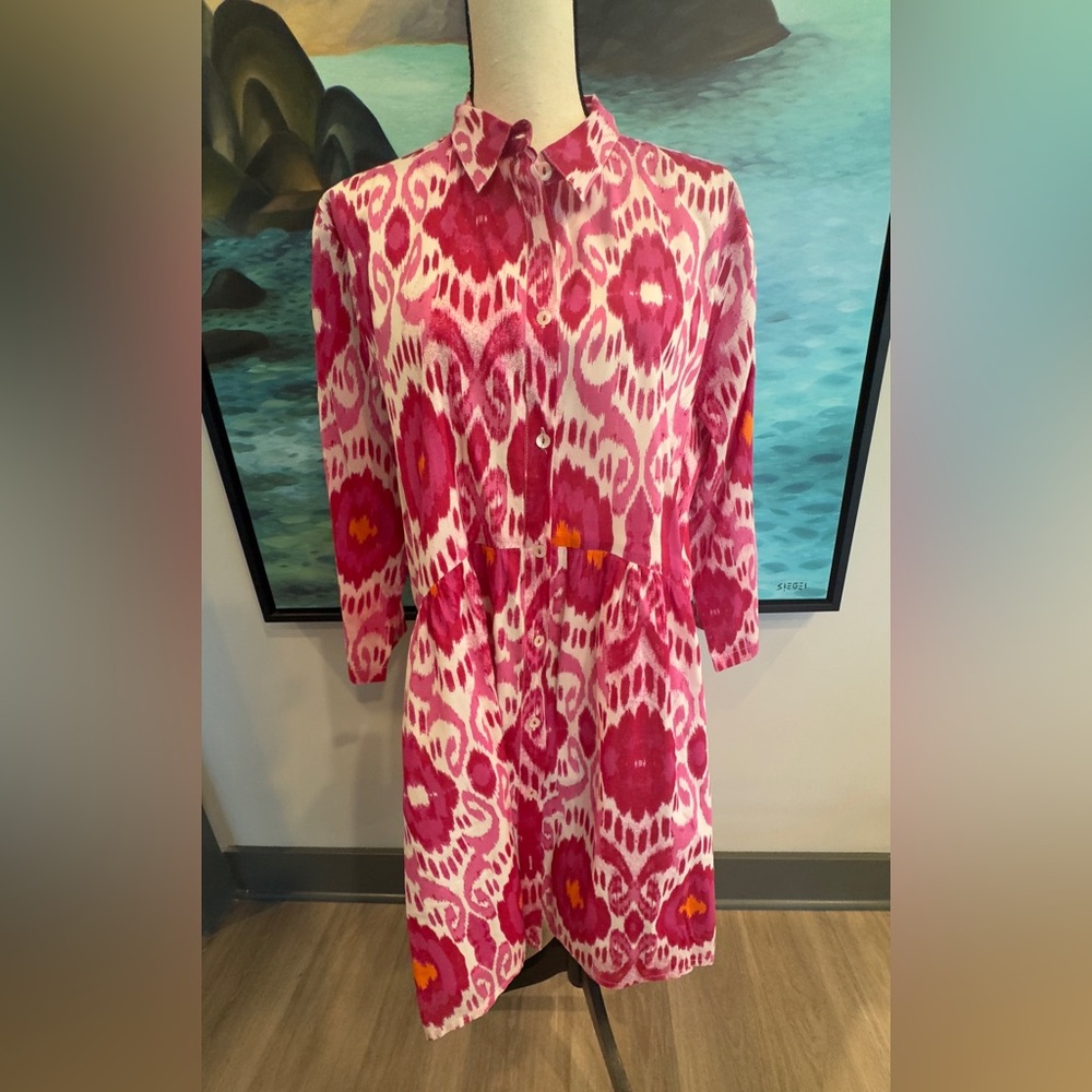 Tuckernuck Pink Floral Mini Dress - Picture 3 of 9